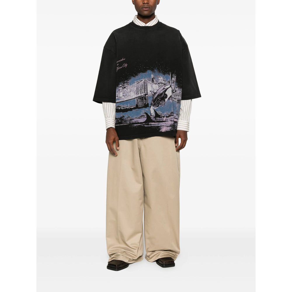 Willy Chavarria T Shirts - Black | e05509a2199edd0f6b7c26e67e26d6ed88f2235b