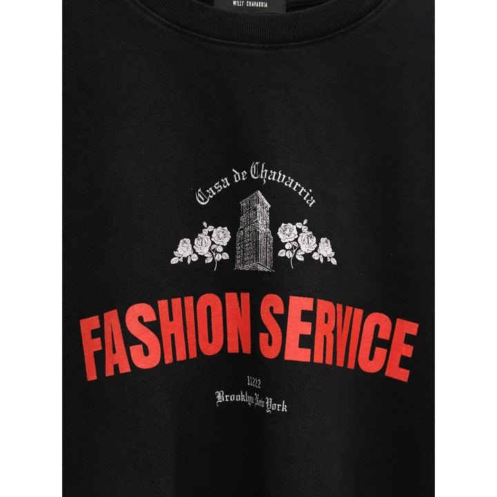 Willy Chavarria T Shirts - Black | f82480b1396dd868e800e22aca2000133f898632