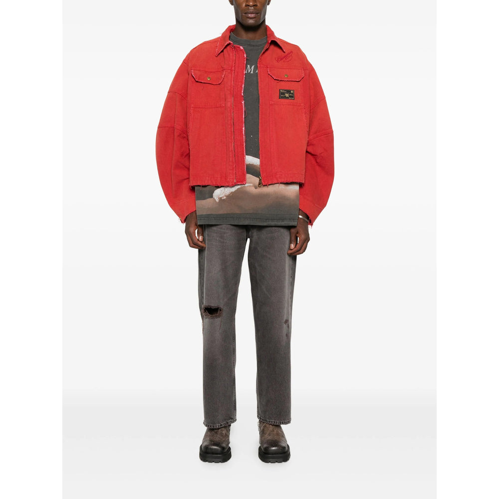 Willy Chavarria Outerwears - Red | 2c3b8877e9d137ab667a54692a822d3fcc7a8828