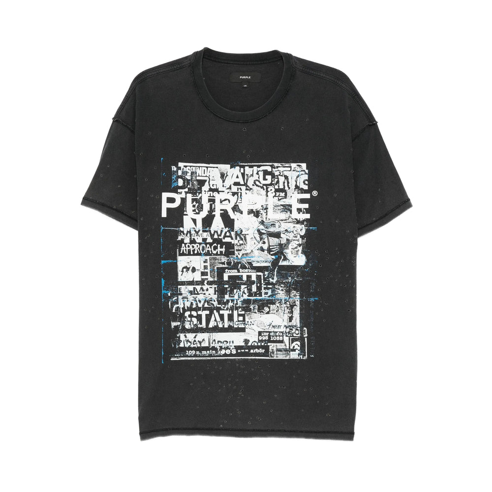 Purple Brand T Shirts - Black | f811601e037ca1fac3107eee982b3fa07bd39411