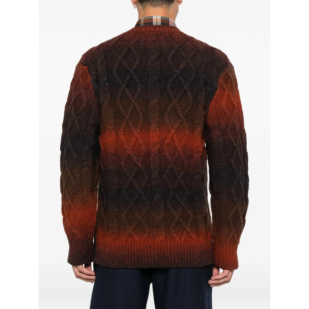 Seven Gauge Sweaters - Orange, Black | 76bfa6d5306c9ca7bf8eacedb0f377cd9bb02397