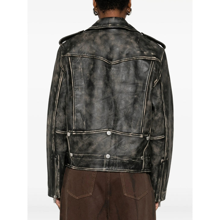 Gestuz Leather Outerwears - Black | 7a663cef12beadf693696c48b974e4ab3170ee17