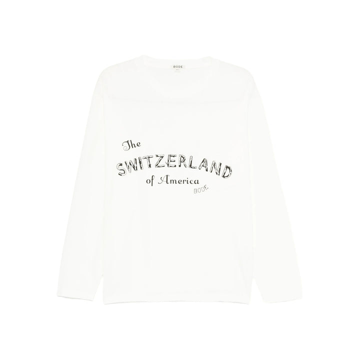 Bode T Shirts - White | ec4f54481aea0e8b217ece56697595361c974da4