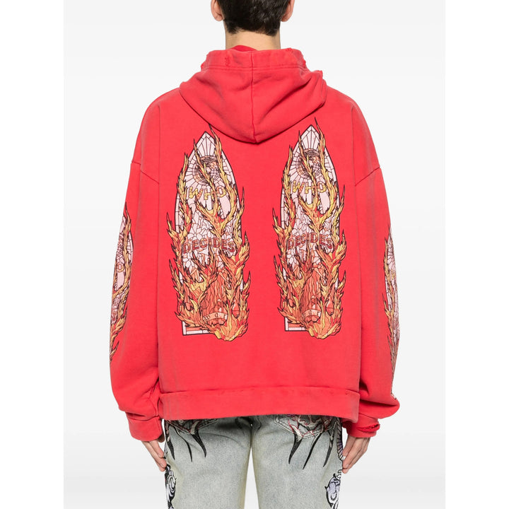Who Decides War Sweatshirts - Red | 76677802ad644c692caff0d0f0c90d6bcb45c046