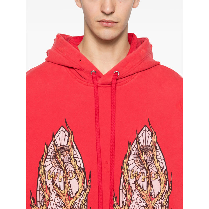 Who Decides War Sweatshirts - Red | de2e8c47ea66d2d631bb8fd7f384a7abd75f7d7b