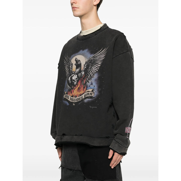 Who Decides War Sweaters - Gray | acc0ecbd7c5b4de54f92dd92330c7d94abe464a2