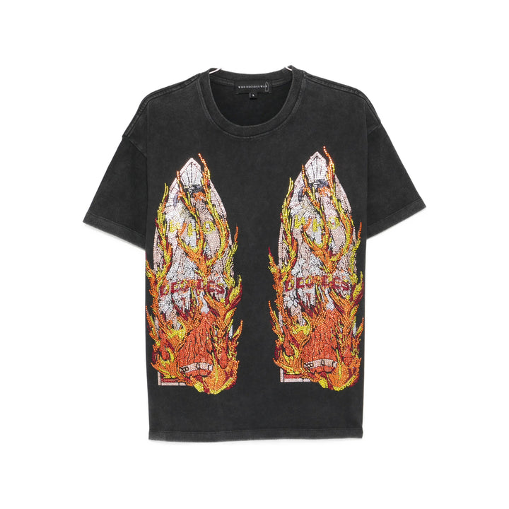 Who Decides War Sweaters - Black | 628ebba0296fb514eaf294c2b82871fa80726718