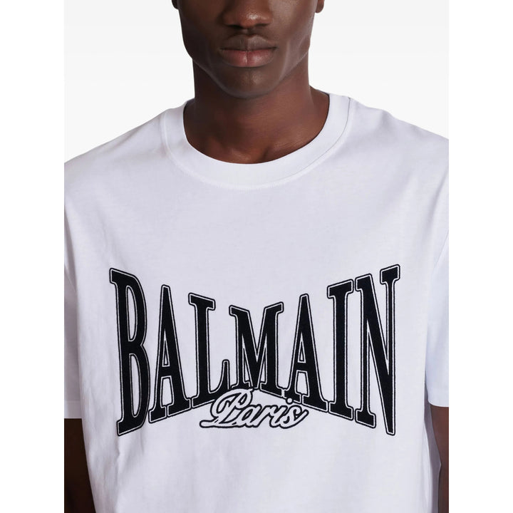Balmain T Shirts - White | 95395d98fc7062be7eb0d6a01de5cc4e64334697