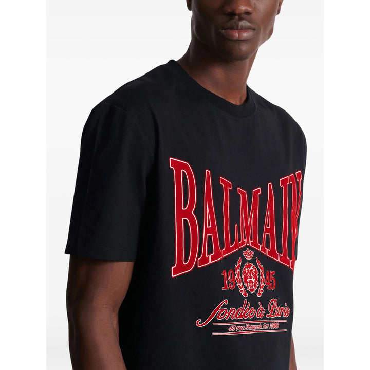 Balmain T Shirts - Black | bd807fc1f754e3051df8103a7ef6560cc99acfb1