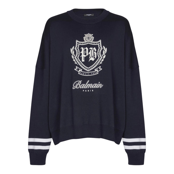 Balmain Sweaters - Blue | a2c5a879906ddee8825bb3ffd2f0161c0809f2b8