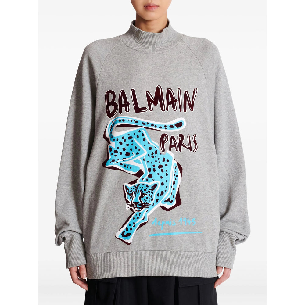 Balmain Sweatshirts - Gray | 0ecdb5ded9a758ddeb9f8f4f45484dda06427d6a