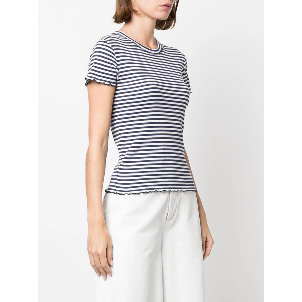 Maison Labiche T Shirts - Blue, White | 7cb3942270fcfe25c1af0447b96a88796356b900