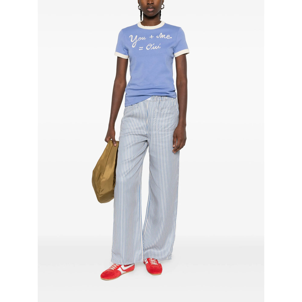 Maison Labiche T Shirts - Blue | c1ea7ec93433f1d50e2015eff6a1440f14bdaedf