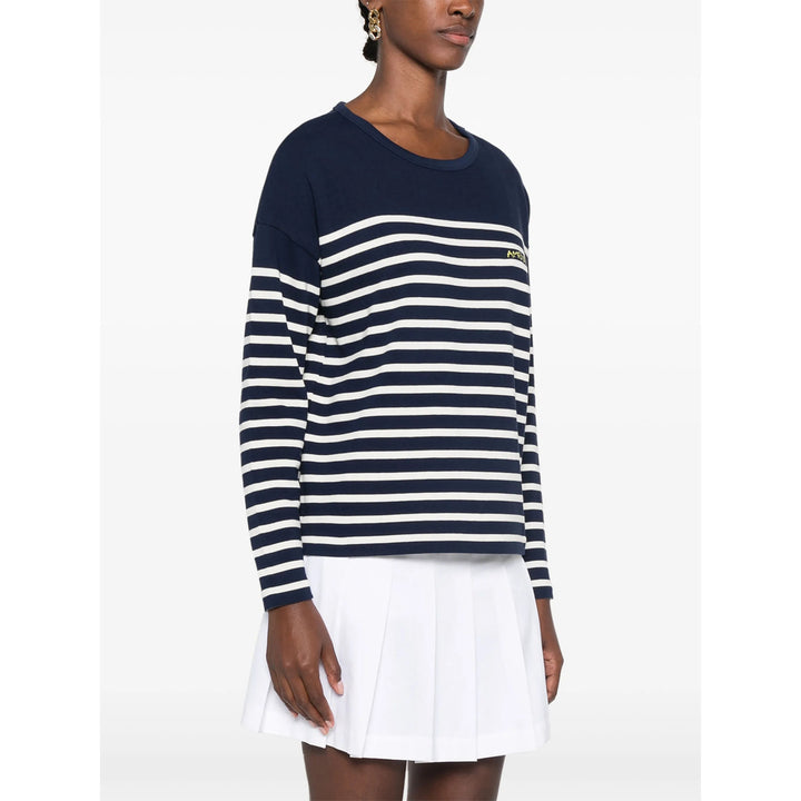 Maison Labiche Sweaters - Blue, White | 2af7e52cb7cdb67d25a1b28a62538d223e81742c