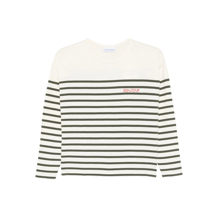 Maison Labiche Sweaters - Neutral, Green | 2aa08bfa5667be35b00e0f0ae794eeff59e8362a