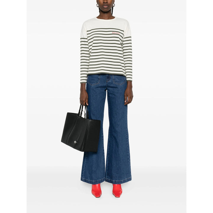 Maison Labiche Sweaters - Neutral, Green | e87f92c09586106ef43f27d6dd144b48b1d7c698