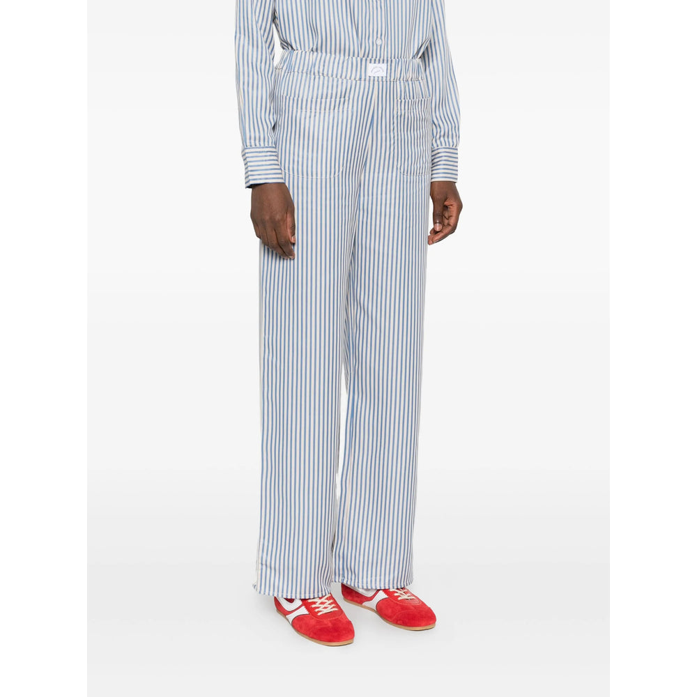 Maison Labiche Pants - Blue, Neutral | 8fbc4937a0ee5ed00c5537a295b5269075aee7a0