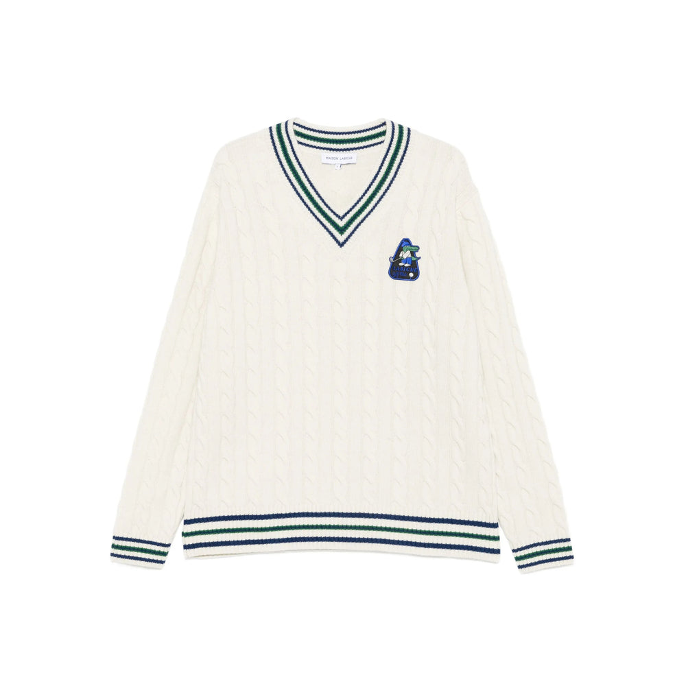Maison Labiche Sweaters - White | aafab541c9677400f68b9af483651d1b29bdcdb8