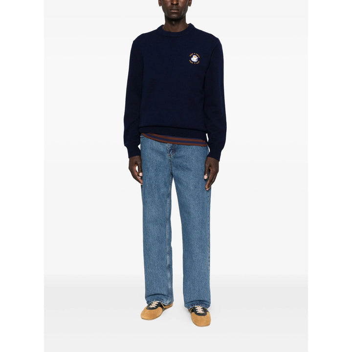 Maison Labiche Sweaters - Blue | 650db475a24a7fcf2fd7a7ed4cfd2ade078c1418