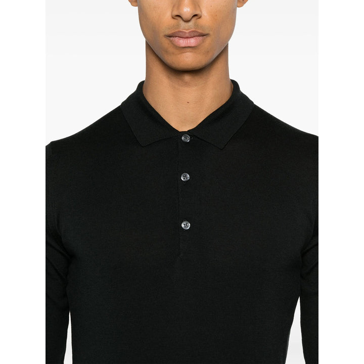 John Smedley Shirts - Black | ac34a83fe05522f2b18170b4a47f6a871356954c