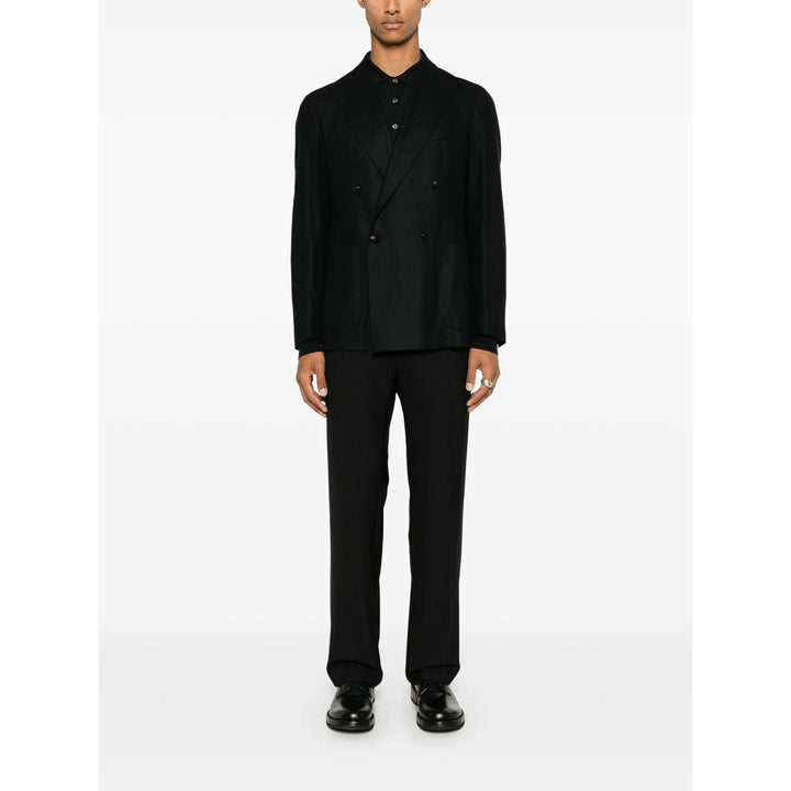 John Smedley Shirts - Black | 4ee4b472a113f3ed2d11eb2fb7de66858a4ac44e
