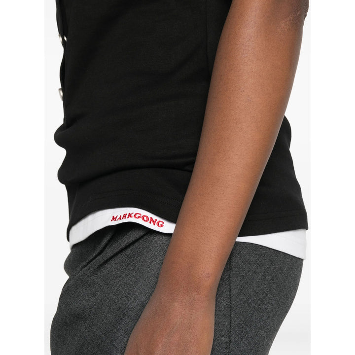 Markgong Waistcoats - Black, White | 1675268e13e2d9bfab70d99e2cac95cb81af81f8