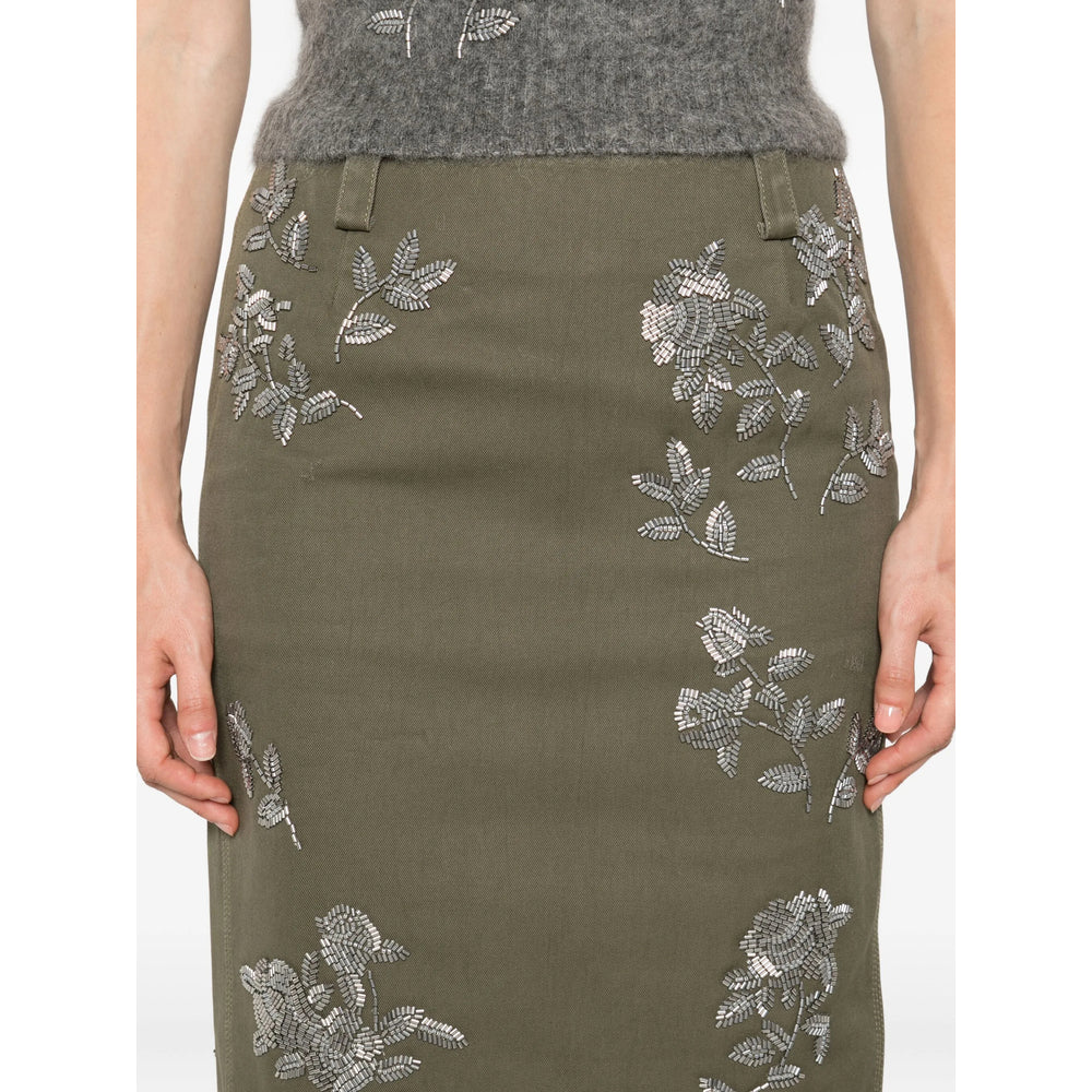 Markgong Skirts - Green | 24524ac35eb9ccb0011cb5abdc8f2a179a7f2111