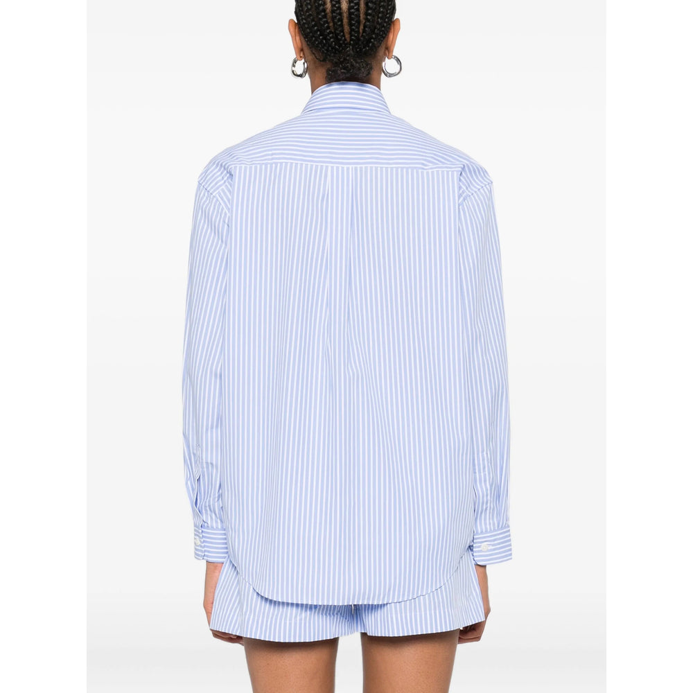 Sporty & Rich Shirts - Blue, White | e8a8d47f3c58d768d7b078c7b8ff09d3422abfde