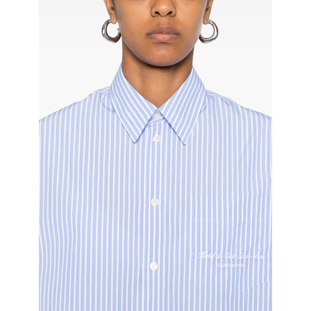 Sporty & Rich Shirts - Blue, White | 1a4bc6f1e54d181801b4e4def8bdaba2897cde8d