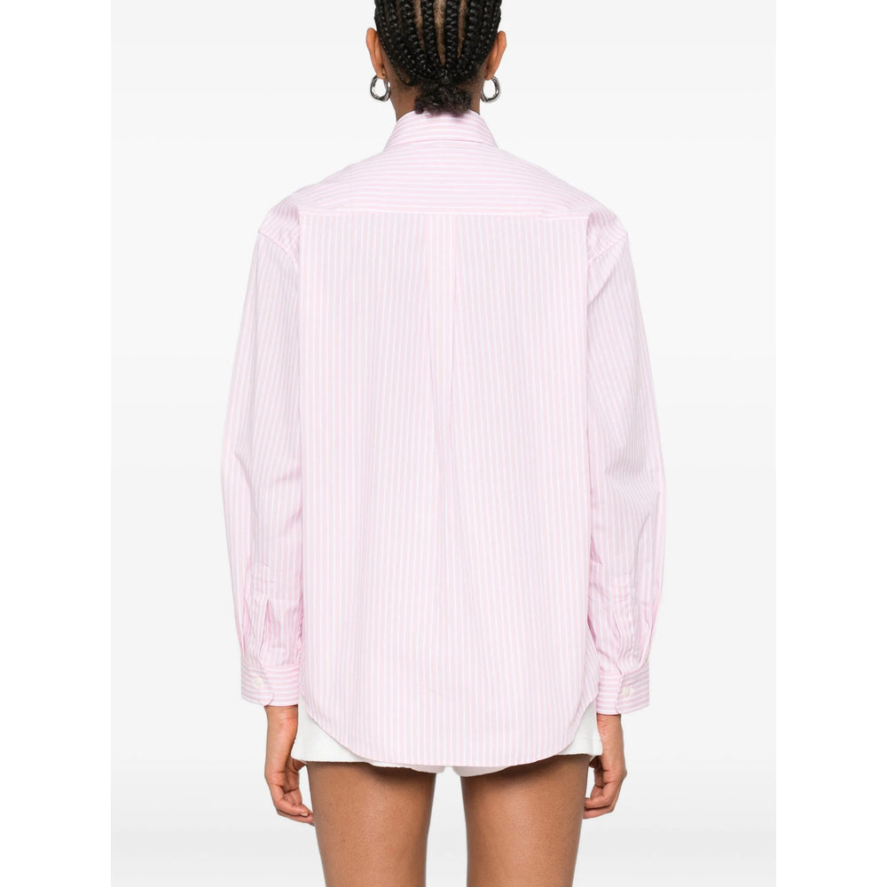 Sporty & Rich Shirts - Pink, White | e37f58b808ece9ab2bcc2676a9824549e1495c75