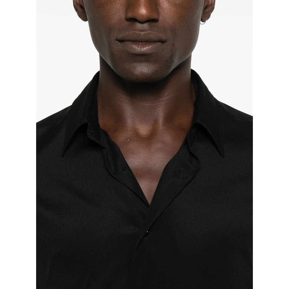 Mazzarelli Shirts - Black | 36d36b94f43a5b9d9a465936e5977125fe8eceb3