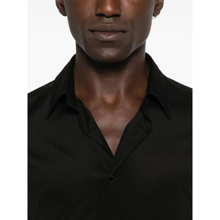 Mazzarelli Shirts - Black | 36d36b94f43a5b9d9a465936e5977125fe8eceb3