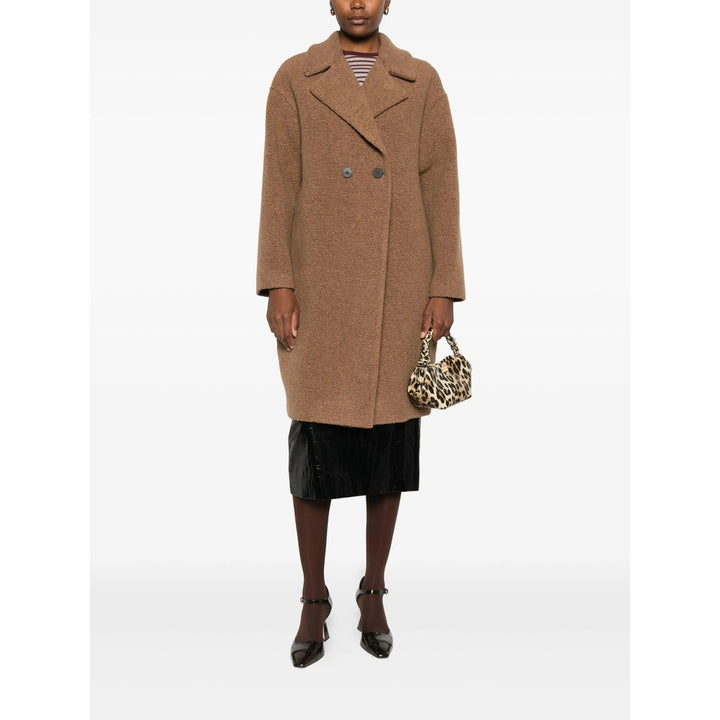 Harris Wharf London Coats - Brown | ca825e11085ab4fb718055cf7ce1ebd42b521753