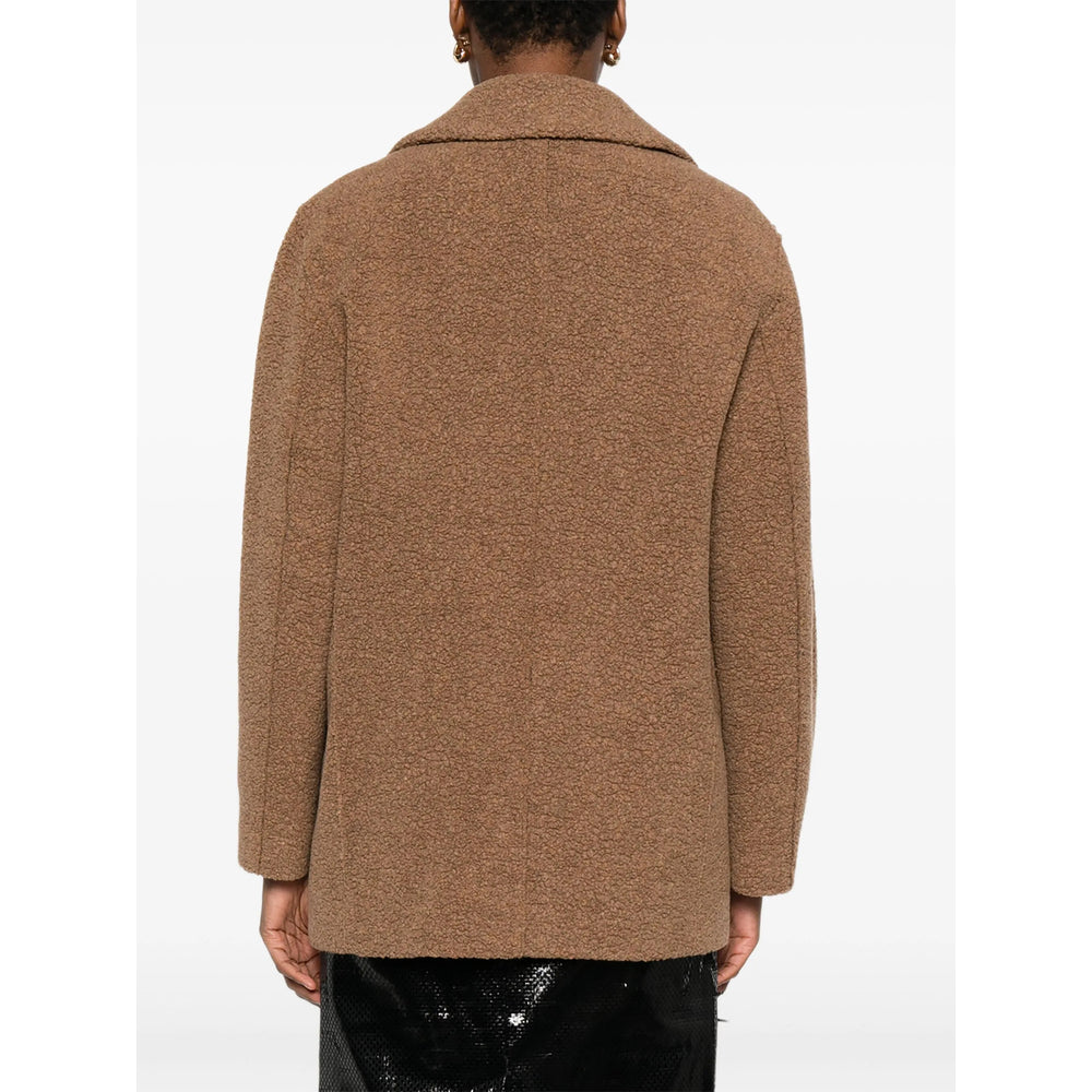 Harris Wharf London Outerwears - Brown | 288f15f559332292e73efdd1ea6c6a0f5a44a58f