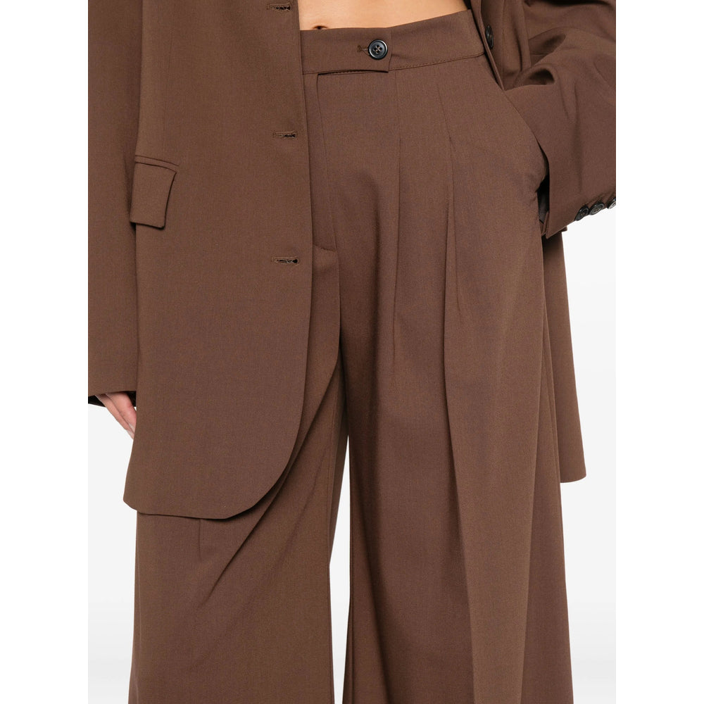 Le Sully Studio Pants - Brown | 88eea05bed49caa7771a25a90d3f65f6714309d6