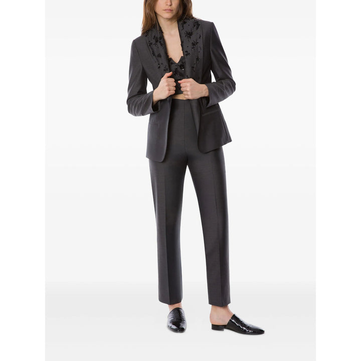 Alberta Ferretti Pants - Gray | 8a1986df554465cf80797dcc3520e5284f260f23