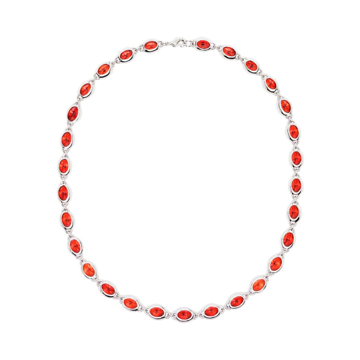 Darkai Jewellery - Silver, Red | 73990cfd90d3796725c3854d7c756eccd6ddacbc