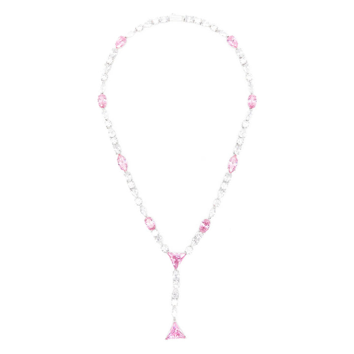 Darkai Jewellery - Silver, Pink | 551b39b02933c5eb424724faf5d745dd12483fb3