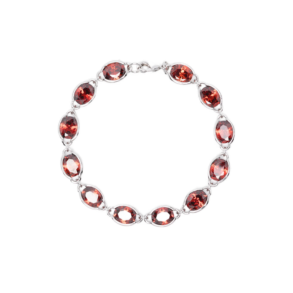 Darkai Jewellery - Silver, Red | a3207cfd5167283792f8963bd9f49f04390a5d3c