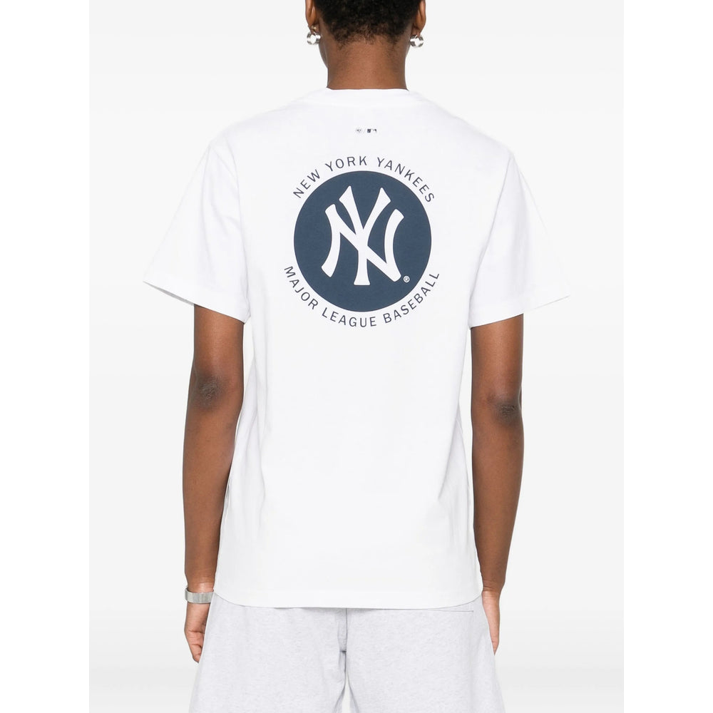 Sporty & Rich T Shirts - White, Blue | 8bc57ab074567b1989389dd7bd2d2fe5de316740