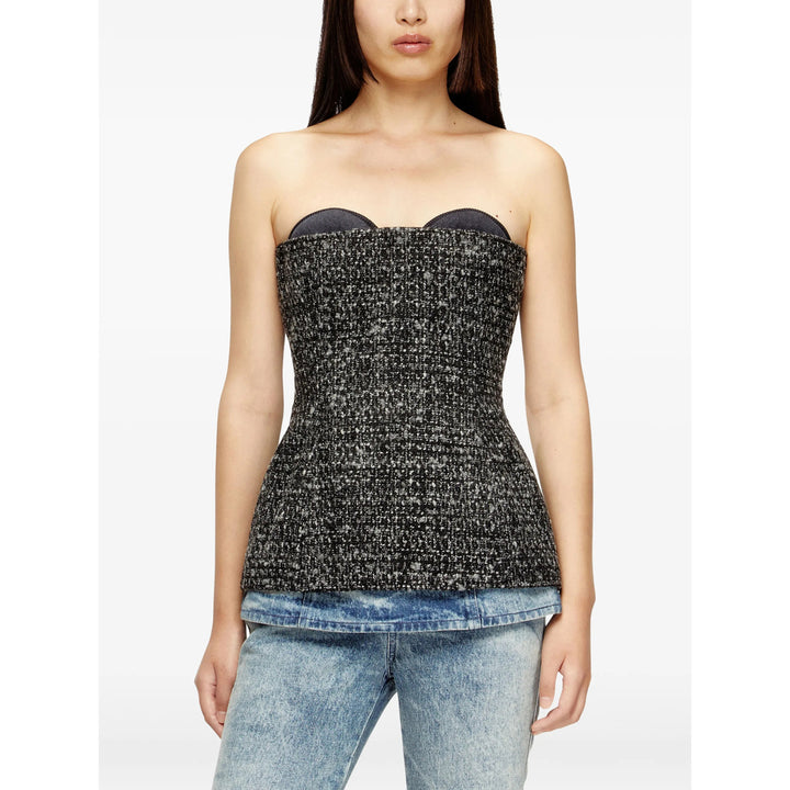 Diesel Tops - Gray, Black | fdb57ad364e1449500b1f91b81382aa72a7b0a72