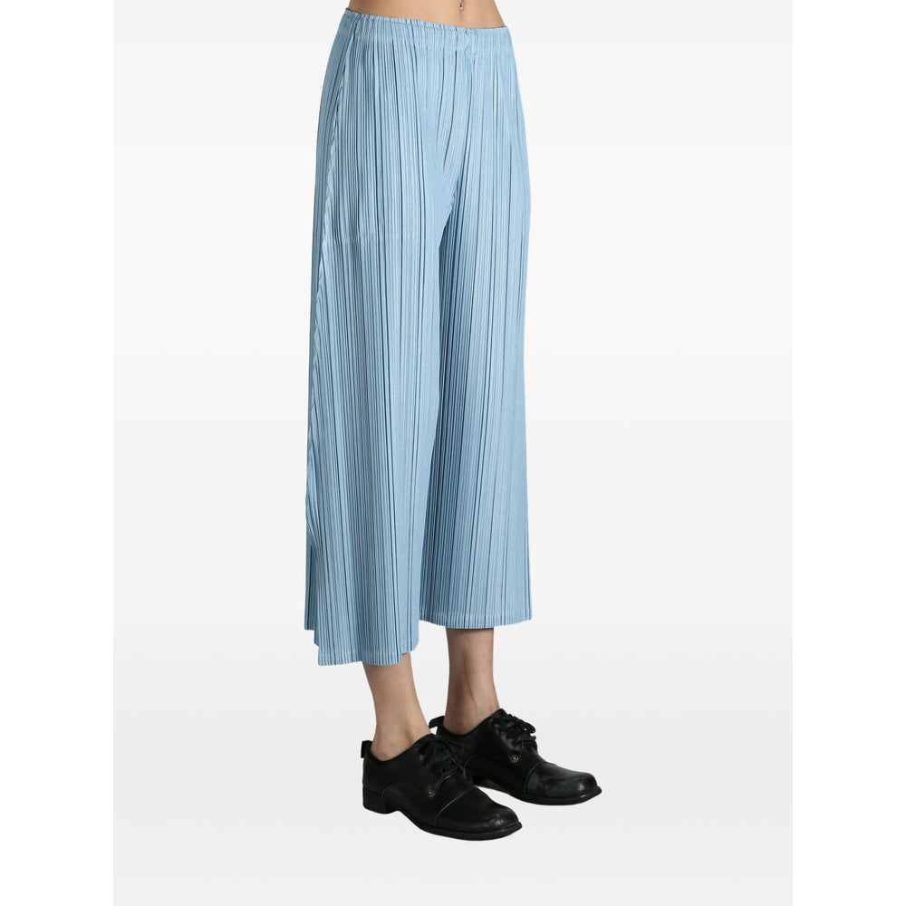 Pleats Please Issey Miyake Pants - Blue | 12a40249928eabe9b1670a3e5e73aed8a1173157