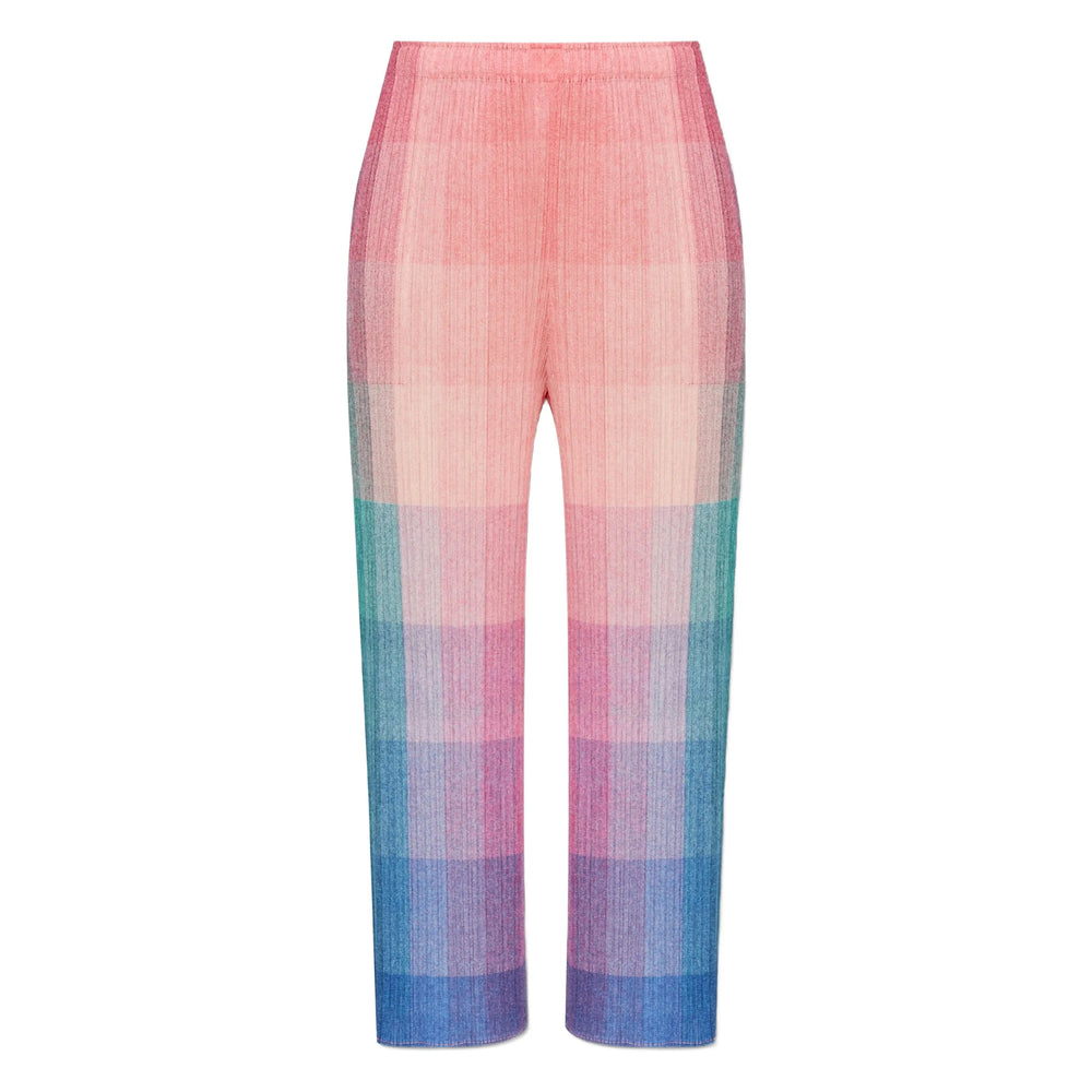 Pleats Please Issey Miyake Pants - Pink, Blue | 539e0ba1dd2d6b2791960c1c922c86d026c0103f