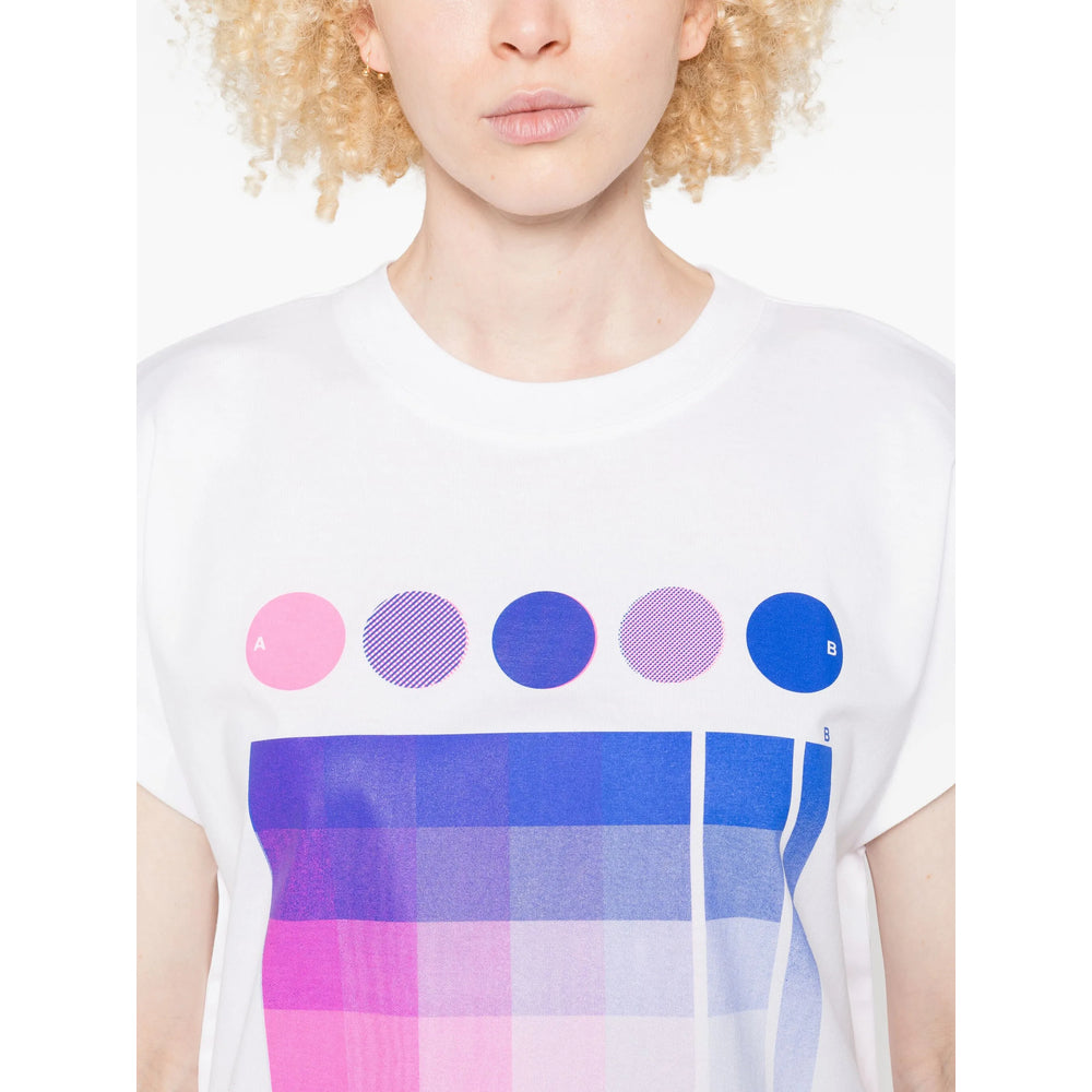 Pleats Please Issey Miyake Shirts - White, Pink | b681fd30ab774f6e8d847e466c1171e3e8fbc470