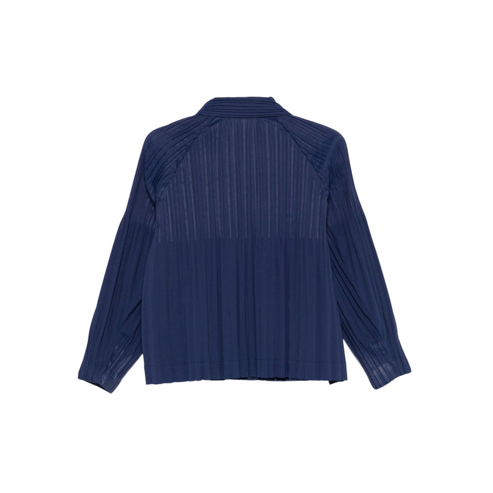 Pleats Please Issey Miyake Coats - Blue | d0b94a6e03e49d83d8e941087c1ecbca5871f911