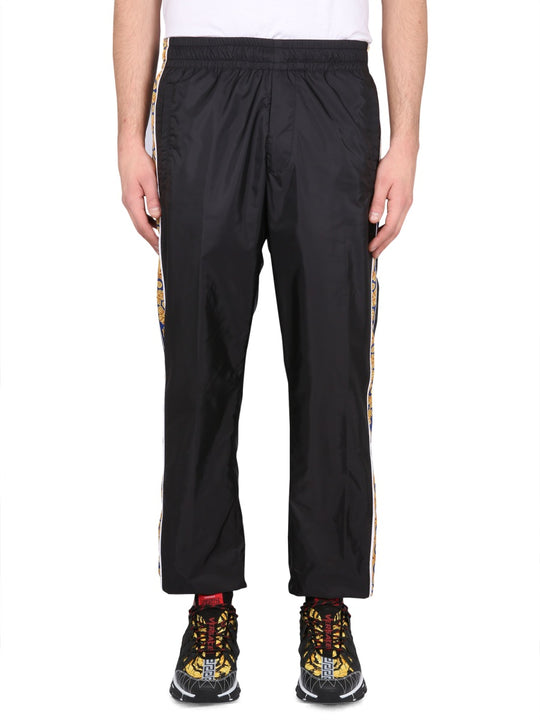 Jogging Pants With Baroque Print