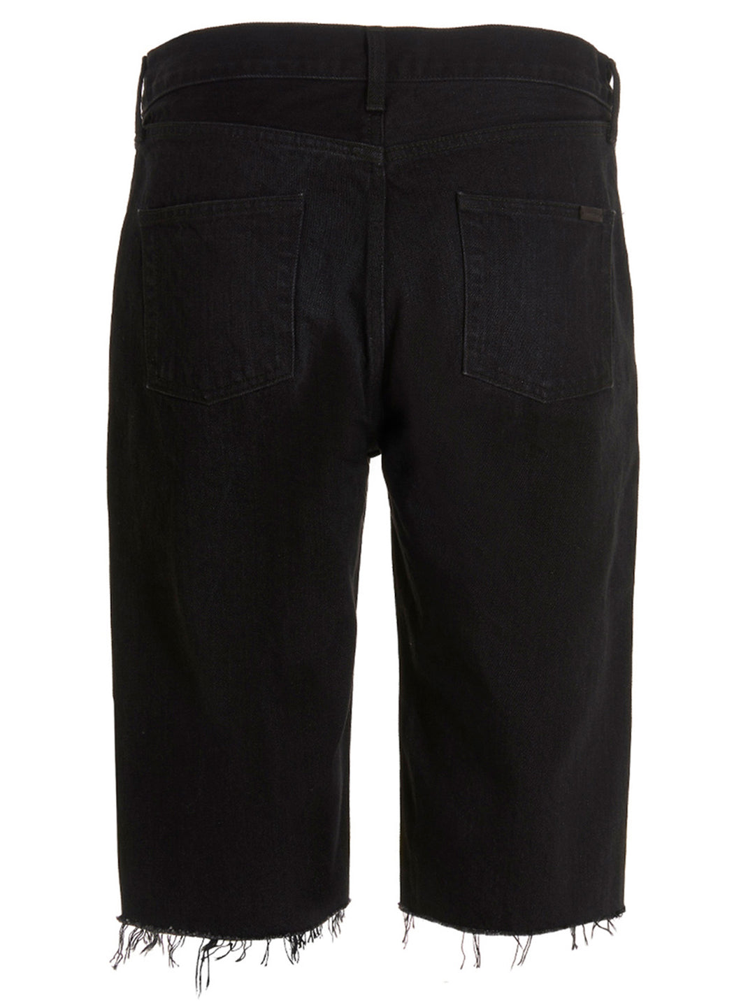 Saint Laurent Bermuda Denim Bermuda and Short - Black | 01ed7039779ccc3dacda9eb81fad249f5d2e23ab