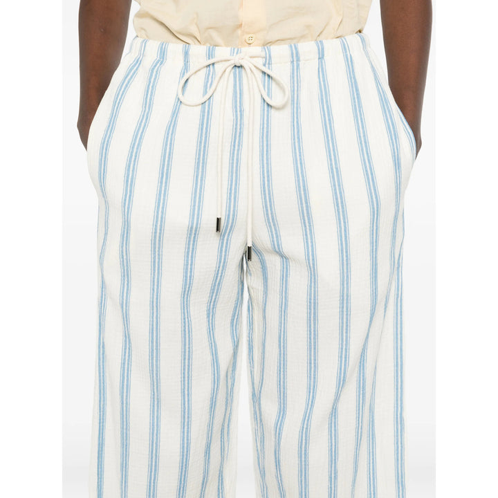 Bondi Born Pants - White, Blue | 3f144606d379b1cfdd0a341bbef22823a490268b