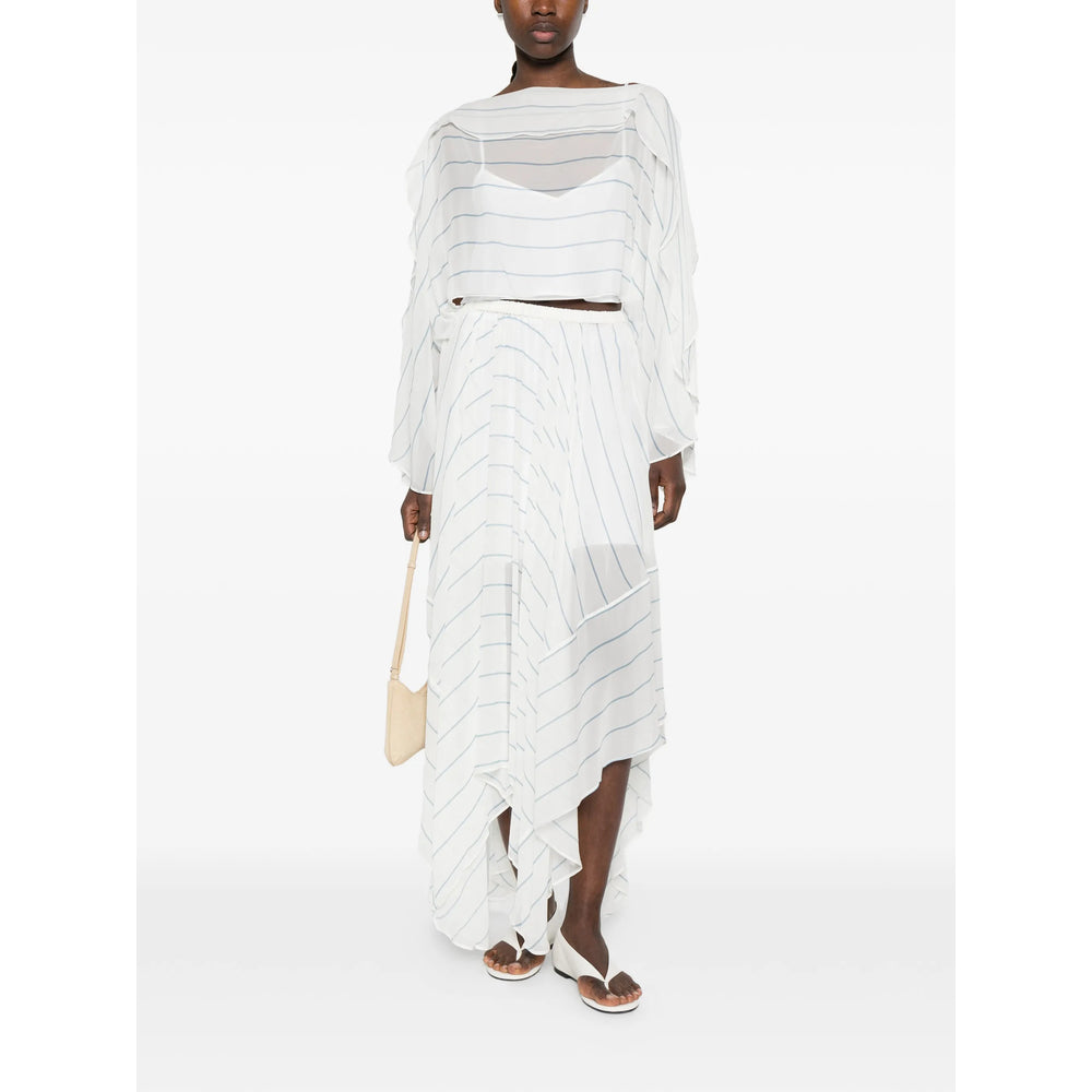 Bondi Born Skirts - White, Blue | 34719d5e9e0753c919fc4cc43faa6f30d61c39a6