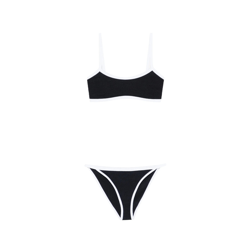 Hunza G Beachwear - Black | 33fb3f9a40c06ad5e4035ca0c14a27606a7b95f7
